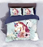DefaultLady Unicorn3D Customize Bedding Set Duvet Cover SetBedroom Set Bedlinen