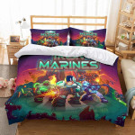 3D Customize Iron Marines et Bedroomet Bed3D Customize Bedding Set Duvet Cover SetBedroom Set Bedlinen