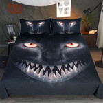 Black Cat  Horrible Animal Fangs et Nightmare Bedclothes for Halloween Home Textiles 3D Customize Bedding Set/ Duvet Cover Set/  Bedroom Set/ Bedlinen