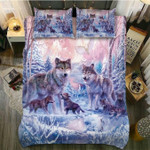 DefaultWolf Family3D Customize Bedding Set Duvet Cover SetBedroom Set Bedlinen