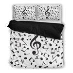 Music Notes3D Customize Bedding Set Duvet Cover SetBedroom Set Bedlinen