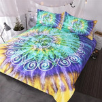 Lotus Flower Tie Dye Mandala 3D Customize Bedding Set Duvet Cover SetBedroom Set Bedlinen