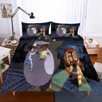 Totoro Theme Pattern Digital Printed 3D Customize Bedding Set Duvet Cover SetBedroom Set Bedlinen