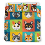 Cute Catsfor Cat Loverz3D Customize Bedding Set Duvet Cover SetBedroom Set Bedlinen