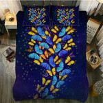 DefaultBlue And Yellow Butterfly3D Customize Bedding Set Duvet Cover SetBedroom Set Bedlinen