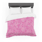 Julia Grifol "Welcome Birds To My Pink Garden" Featherweight3D Customize Bedding Set Duvet Cover SetBedroom Set Bedlinen