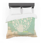 "Serenity" Cotton3D Customize Bedding Set Duvet Cover SetBedroom Set Bedlinen