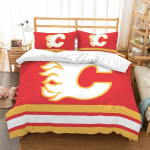 3D Customize Calgary Flames et Bedroomet Bed3D Customize Bedding Set/ Duvet Cover Set/  Bedroom Set/ Bedlinen