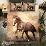 Brown Horse3D Customize Bedding Set Duvet Cover SetBedroom Set Bedlinen
