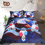 Eagle3D Printed et for Adults Kids Dreamcatcher Bed Cover American Flag Bedclothes 3D Customize Bedding Set Duvet Cover SetBedroom Set Bedlinen