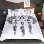 ugarkullsQueenDreamcatcher With Wings Retro Bedclothes Mandala Gothic Home Textiles3D Customize Bedding Set Duvet Cover SetBedroom Set Bedlinen
