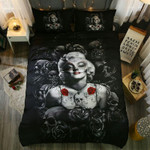 Skulls & Marilyn Monroe 3D Customize Bedding Set Duvet Cover SetBedroom Set Bedlinen