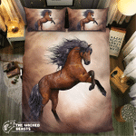 Rearing Horse #091411 3D Customize Bedding Set Duvet Cover SetBedroom Set Bedlinen