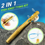 Knotty 2 in 1 Double Headed Portable Speedy Fish Knot Tying Kit
