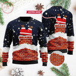 Chicago Bears Santa Claus Custom Ugly Christmas Sweater