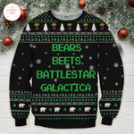 Bears Beets Battlestar Galactica Ugly Sweater