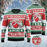 Bowling Lovers Gift Oh Bowly Night Ugly Christmas Sweater