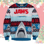 Da Dum Jaws Ugly Christmas Sweater