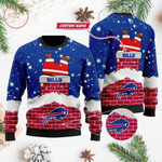 Buffalo Bills Santa Claus Custom Ugly Christmas Sweater