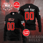 Chicago Bulls Personalized Sweater