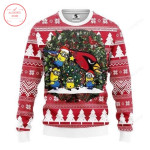 Arizona Cardinals Minion Ugly Christmas Sweater