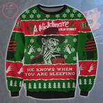 A Nightmare On Elm Street Ugly Christmas Sweater
