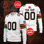 Cleveland Browns Football Personalized Sweater