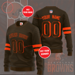 Cleveland Browns Personalized Sweater