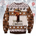Game of Thrones Winter Is Coming Ugly Christmas Sweater