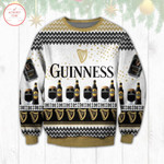 Guinness Black Beer Ugly Sweater Christmas