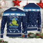 I Just Want To Drink Grinch Ugly Christmas Sweater