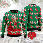 Gym Santa Ugly Christmas Sweater