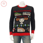 Fun old Fashioned Christmas Ugly Sweater