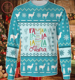 FLa La La La La La La Llama Awesome Ugly Christmas Sweater