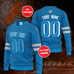 Detroit Lions Personalized Sweater