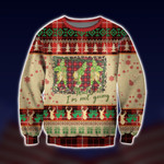 Grinch I'm Not Going Ugly Christmas Sweater