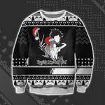 Edward Scissorhands and Kim Ugly Christmas Sweater