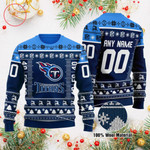 Tennessee Titans 2021 Custom Ugly Christmas Sweater