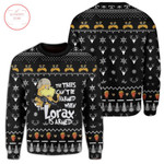 The Trees Can�t Be Harmed If The Lorax Is Armed Ugly Christmas Sweater