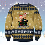 Statler Waldorf Is This Jolly Enough Muppet Ugly Christmas Sweater