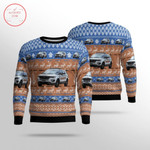 Texas Harris County Sheriff Ford Police Interceptor Utility Ugly Christmas Sweater - Diosweater