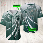 Ncaa Michigan State Spartans Personalized Baseball Jersey - Diosweater