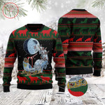 Reindeer Car Christmas Ugly Sweater - Diosweater