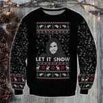 Let It Snow Game Of Thrones Ugly Christmas Sweater - Diosweater