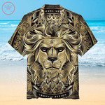 The majestic lion Hawaiian Shirt - Diosweater
