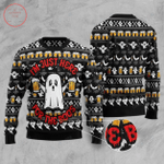 Boo Beer Halloween Sweater - Diosweater