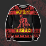 Logan and Laura The Last of Us Ugly Christmas Sweater