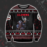 We Are All Clowns Ugly Christmas Sweater