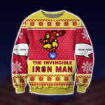 The Invincible Iron Man Classic Ugly Christmas Sweater