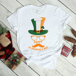 St. Patrick's Day Mustache 2D Saint Patrick's Day T-shirt